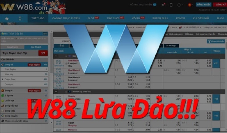 w88 lừa đảo